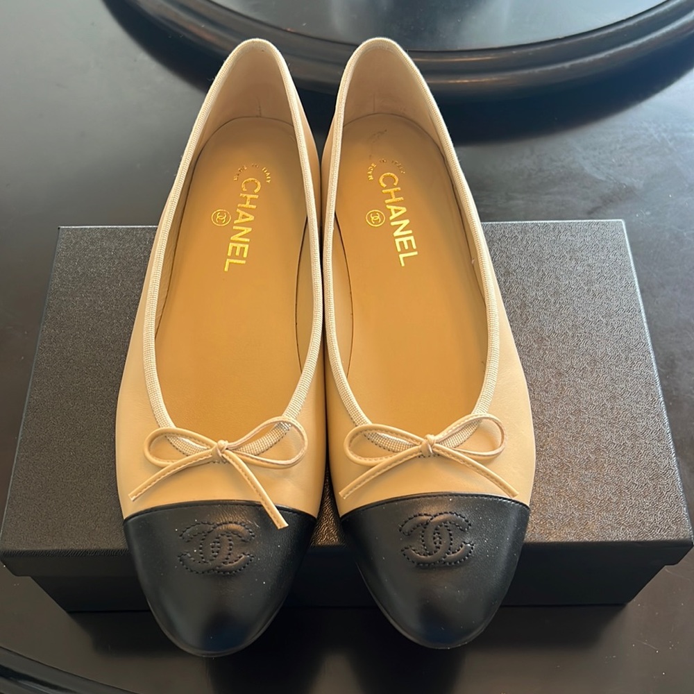 Chanel ballet flats